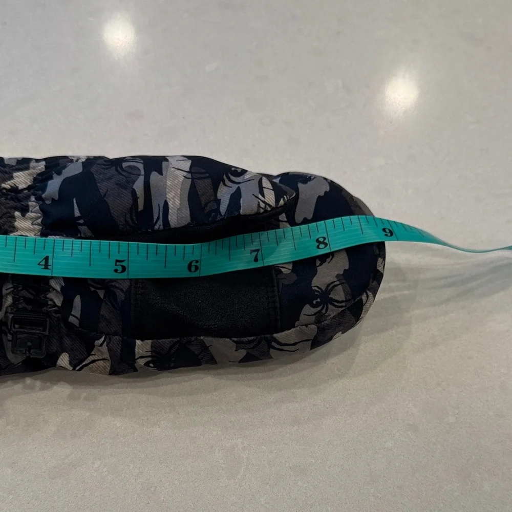 Spyder Kids Camouflage Spider Mittens - Black and Gray